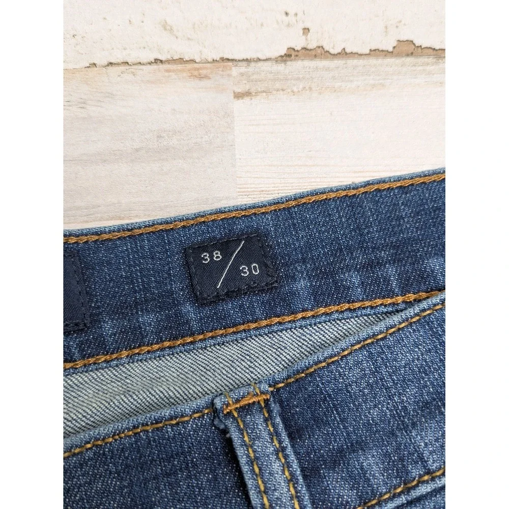 Lucky Brand 410 Jeans Mens‎ 38x30 (39x29) Athletic Slim Med Wash Blue Stretch